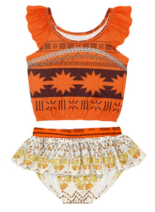 ชุดสองชิ้น vaiana ชุดว่ายน้ำเด็กผู้หญิงชุดคอสเพลย์เทศกาลฮาโลวีน - Product Image 2