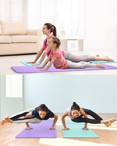 High Quality Custom Gym Logo Yoga Mat Eco-Friendly Thick Folding Gymnastics Exercise Mat Best Yoga Mat - Product Image 4