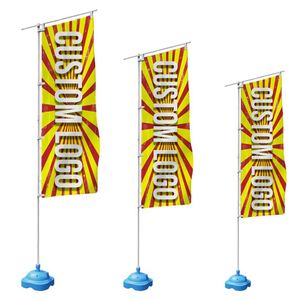 Custom Made 180x60cm Cheap Sublimation DIgital Logo Printing Polyester Custom Nobori <b>Flags</b> and Banners - Product Image 6