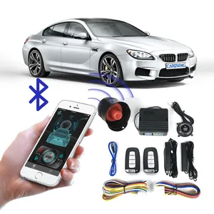 Sécurité du système d'alarme de voiture en gros avec démarrage à distance PKE avec contrôle de l'application smartphone