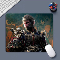 Nouveau tapis de souris de jeu Black Myth Wukong avec repose-poignet, design de dessin animé, antidérapant, imperméable, anti-rayures, RGB, grande taille, en stock