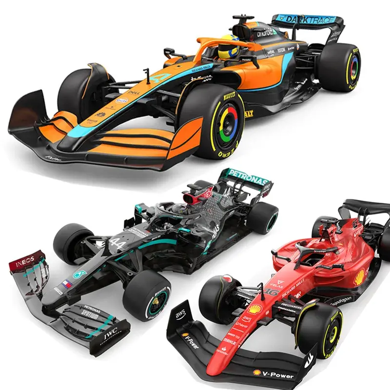 รถเฟอร์รารีเมอร์เซเดส McLaren RB18 1:12รถของเล่นบังคับระยะไกลรถโมเดลรถแข่งของเล่นเด็ก