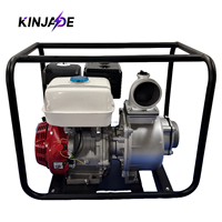 Pompe à eau à essence portable haute pression de 4 pouces, OEM, drainage agricole, construction d'urgence, contrôle des inondations, ferme, jardin