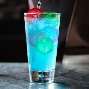 Cubetti di Ghiaccio <span class=keywords><strong>LED</strong></span> Multicolore Attivati da Liquidi, Lampeggianti per Decorazioni di Bicchieri da Vino, Birra e Feste - Product Image 4