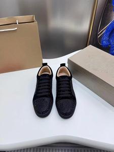 Sneakers de luxe au design élégant avec diamants, chaussures pour hommes, chaussures de marche antidérapantes à tige haute pour hommes, adaptées à l'été - Product Image 4
