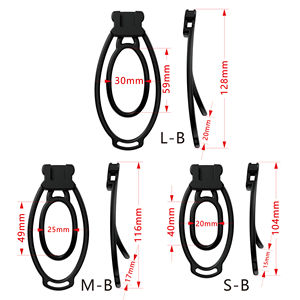 Hafif plastik erkek bekaret klip alt vücut gizleme için uygun Penis kısıtlama aracı seks oyuncak/yapay Penis - Product Image 5