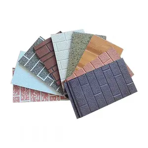 China Supplier Decorative Wall Panels Polyurethane System Sandwich Panel Structural Building Panel for Cold Room