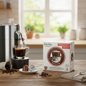 Dolce Vita Miniciock Confezione da 10 Capsule Compatibili Nespresso 0,12g/Capsula - Cialde di Caffè Premium e K-Cups - Product Image 3