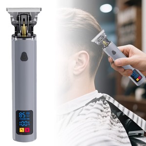Nueva máquina para <span class=keywords><strong>cortar</strong></span> cabello eléctrica portátil con pantalla LED para hombres - Product Image 5