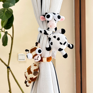 Langehalsige Chinese dierenriem knuffels met schattige grappige ontwerpen, grote ogen, verpakt in een zak, accessoires, speelgoed - Product Image 4