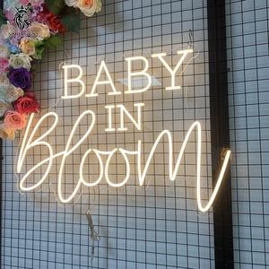 Décorations de <span class=keywords><strong>table</strong></span> en métal pour gâteaux et desserts, lettres bleues pour garçon et roses pour fille, pour révélations de sexe, baby showers et fêtes de la Saint-Valentin - Product Image 6