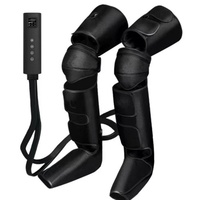 Masseur de jambes transfrontalier avec pression d'air et compresse chaude à ondes d'air pour genoux et mollets Modèle XL001 Vente en gros