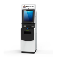 Écran tactile libre-service intérieur personnalisé auto-paiement Scanner de documents A4 Kiosque d'impression A4 Machine à copier libre-service