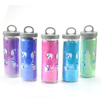 Serviette pour chien en coton coloré à séchage rapide, personnalisable avec logo, facile à nettoyer, pour toilettage et salle de bain, pour petits animaux – Vente en gros, en stock