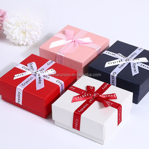 कारखाना वितरण सस्ता और नीचे कागज कार्डबोर्ड ब्रेसलेट बॉक्स नेकलेस केस लोगो कस्टम गहने पैकेजिंग बॉक्स - Product Image 6