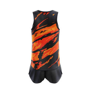 Uniforme de Atletismo de Diseño Único, Alta Calidad y Gran Venta, con Logotipo Personalizado Impreso, 100% Poliéster, Corte Atlético, para Equipos Adultos - Product Image 3