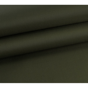 Toile Oxford unie imperméable et ignifuge 200DPU, tissu tissé vert olive - Product Image 1