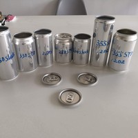 Boîtes de conserve en aluminium élégantes de 200 ml, 250 ml, 355 ml, 473 ml, 12 oz pour boissons gazeuses, Coca-Cola