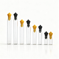 Nouvelles boîtes d'emballage de parfum, échantillons de parfum à l'intérieur des paquets de cigarettes, 1 ml, 2 ml, 3 ml, 5 ml, échantillon de parfum avec autocollant en caoutchouc