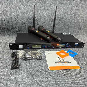 Sistema de Micrófono Inalámbrico Dinámico VM500, Receptor Dual, Señal Supercardioide, Relación Señal/Ruido 70 dB, para Actuaciones en Escenario - Product Image 2