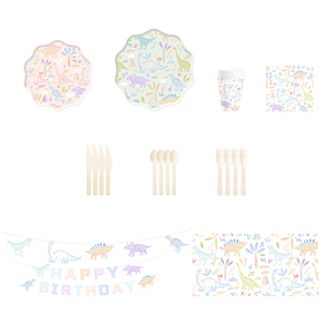 Platos de Papel de Dinosaurio DAMAI, Decoraciones Desechables para Fiesta de Dinosaurios, Suministros para Fiestas, Vajilla para Fiesta de Cumpleaños, Juego para 8 Personas - Product Image 6
