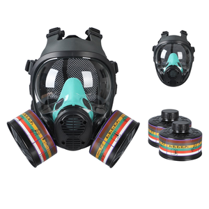 Masque respiratoire intégral multi-gaz certifié CE - Système de filtration A2B2E2K2P3 pour une protection complète - Product Image 4