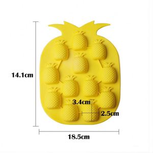 Moule à glaçons en silicone en forme d'ananas créatif, sans BPA, de qualité alimentaire, fourni directement par l'usine - Product Image 2