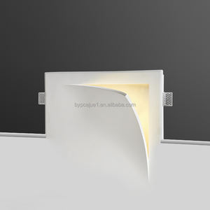 Lámpara de <span class=keywords><strong>Techo</strong></span> LED Cuadrada Oculta, Decorativa, Empotrada en Yeso, para Sala de Estar, Decoración del Hogar - Product Image 2