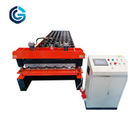 Machine de formage à froid pour tôles de toiture en acier galvanisé modèle 1000 avec pompe et moteur – Prix des machines de fabrication de tuiles