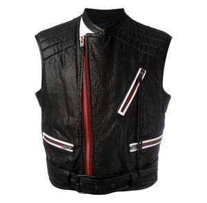 Innovador Chaleco de motociclista de piel de cordero, equipo de motociclismo de calidad Premium para hombres, elegante, duradero, cómodo ajuste - Product Image 1
