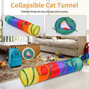 थोक बहु-आकार ऑल-सीज़न बिल्ली खिलौना फोल्डेबल बिल्ली इनडोर के लिए सुरंगों - Product Image 4