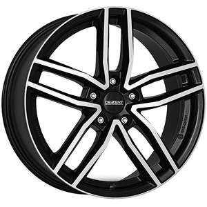 CERCHI in LEGA TR Dark 7x17 5x112 ET 47 <b>BLACK</b>/<b>POLISHED</b> - Product Image 1