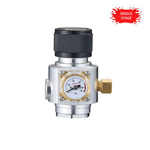 Régulateur de pression miniature en aluminium à double étage de précision TR21*4 avec filetage et sortie de pression de 0 à 150 psi (personnalisable) - Product Image 2