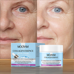 Crema Facial Hidratante de Día y Noche de Marca Privada 50g OEM MOOYAM, Loción Facial Reafirmante, Iluminadora e Hidratante con Colágeno para Belleza - Product Image 2