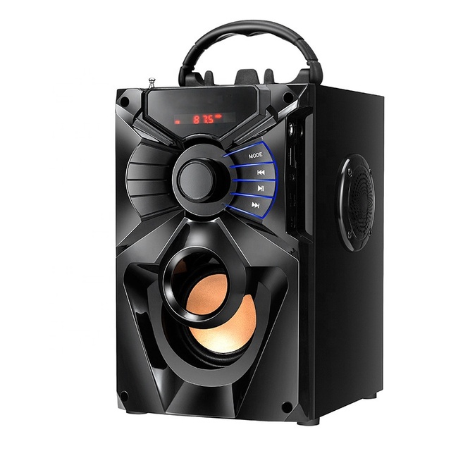 A18 Retro Boombox Portable for 5.3 RGB IPX2 Waterproof Loudspeaker Outdoor Hi-Fi Subwoofer Big Bass Party Speaker 20+