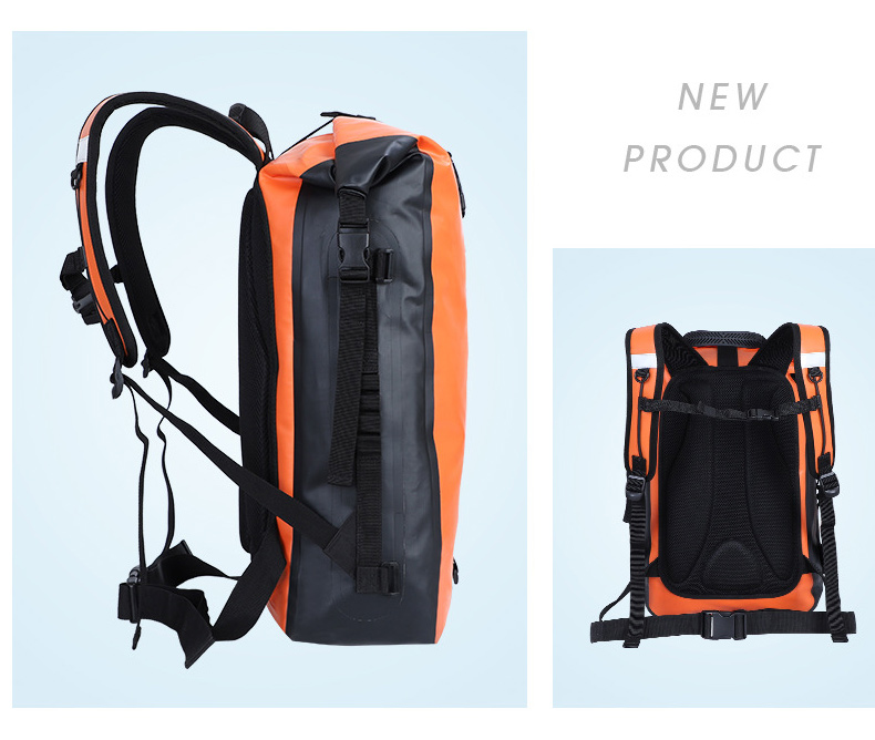 Custom Outdoor Boating Hiking Kayak Floating Swim Surfing Water Sports Dry Bag Roll Top Waterproof Dry Backpack