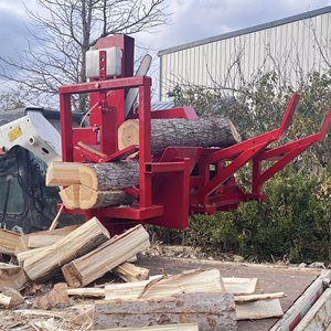 Fendeuse de bois horizontale Processeur de bois de chauffage avec lame pour <span class=keywords><strong>bûches</strong></span> congelées et conditions hivernales - Product Image 1