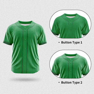 Jersey Baseball Polos Polyester Grosir Custom, Sublimasi, Cepat Kering, Seragam Olahraga Berkualitas Tinggi, Kaos Baseball Tim Pbq2511 - Product Image 4