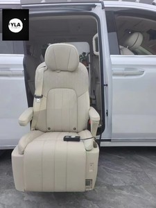 Sedile <span class=keywords><strong>Auto</strong></span> in Pelle per Toyota, Stile Aviazione, Programmabile, Girevole, Sollevabile, per MPV, Van, SUV - Product Image 4
