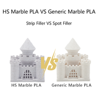 Filament PLA Nature3D HS Marbre 1,75 mm 1 kg Impression Haute Vitesse Sans Filamentage Filament d'Imprimante 3D Zhejiang
