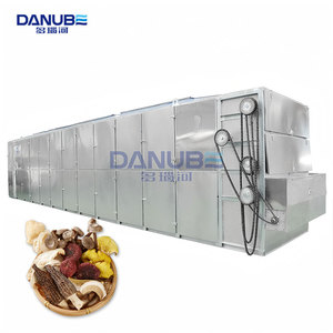 Équipement de séchage à air chaud de qualité alimentaire avec bande transporteuse pour la déshydratation des épices et le séchage des champignons - Product Image 1
