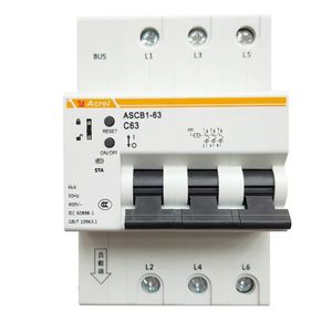 Acrel ASCB1 Smart Circuit Breaker Rail Mounting Electronic Power Meter 50-60Hz - Product Image 3