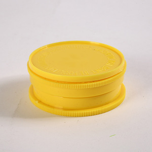 Wholesaler Free Sample Custom Logo 3 Pieces 42MM <b>Plastic</b> Tobacco Herb <b>Grinder</b> - Product Image 2