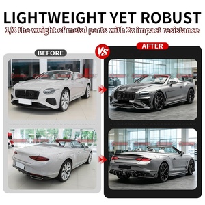 ชุดแต่งตัวถังคาร์บอนแบบแห้งสไตล์ MSY สำหรับ Continental GT พร้อมชุดแต่งแอโรพาร์ทเมนท์คาร์บอนแบบ Pre-Preg ที่ออกแบบมาอย่างประณีต พร้อมสปลิตเตอร์แบบ Sculpted - Product Image 3