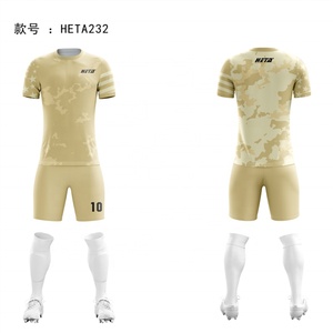 Maillot de football personnalisé, ensemble de maillots de football vintage, impression par sublimation, vêtements de football pour enfants, t-shirt de sport - Product Image 2