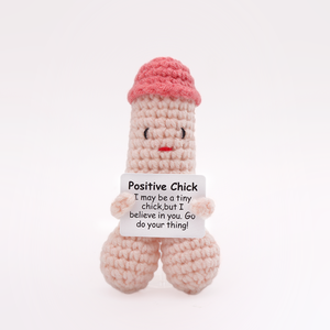 Jouets en crochet faits main transfrontaliers très populaires, poupées amusantes en coton laitier, jouets en tricot, poupées en crochet amusantes à l'énergie positive - Product Image 1