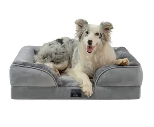 New 2022 Dog Beds For Large Foam Dogs Pet Products Bed Orthopedic Camas Para Mascotas