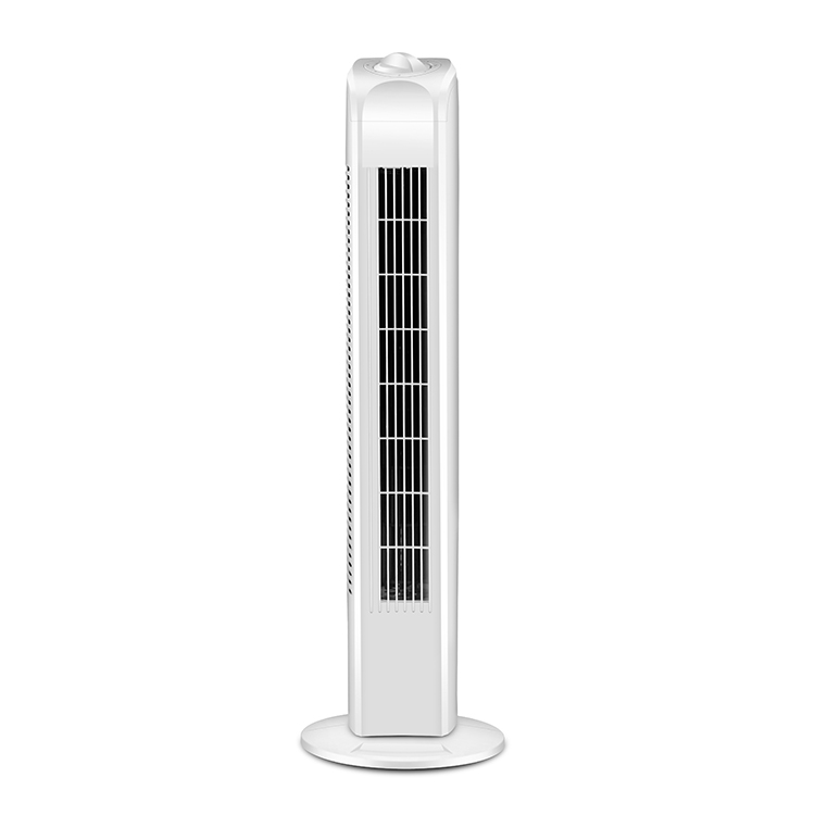 Top pick factory models air cooling air cooler bladeless oscillating tower fan 50w tower air fan with remote control