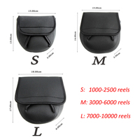 OEM ODM Logo Tas Reel Pancing Neoprene Tas Pancing Aksesori Pelindung Roda Pelindung Tas Penyimpanan Gulungan Lengan Tahan Air