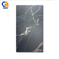 Borde Decorativo Premium de 600x1200mm, Grueso, Rústico, Moderno, con Diseño de Madera, Antibacteriano, Resistente a los Ácidos, Antideslizante, para Interiores, Baños y Villas